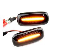 MKptopia Indicateur de lumière de clignotant avec marqueur latéral dynamique LED Compatible avec Au-di A3 S3 8L 2000-2003, A8 D2 1999-2002, TT 8N 2000-2006