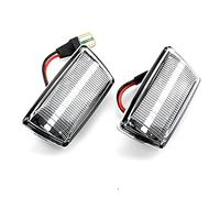 MKptopia Led Dynamique Clignotant Lumière Marqueur de Garde-Boue Latéral Séquentiel Compatible avec Opel Astra H MK5 Insignia Zafira Corsa D MK4 Meriva Adam Blanc Cristallin
