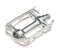 MKS Pedal – Pédale de vélo A381 Sylvan Road – Fixie style rétro argentée 9/16"