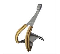 MKS Clips d'orteils en Acier avec Cuir