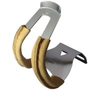 Mks Demi-Clip en Acier-Profond-avec Cuir Orteil Unisexe, métal, Taille Unique