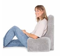 MKS. Fauteuil en Mousse à mémoire de Forme, soulage Les douleurs dorsales, améliore Les Conditions d'assise et Offre Un Confort Absolu - Parfait pour se prélasser au lit, Lire et s'asseoir.