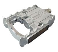 MKS (Mikashima) FD-7 Pedals, Made in Japan, Folding Pedals, Left and Right Set, Silver