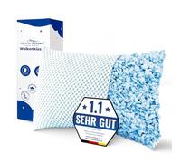 MKS Oreiller Mémoire Forme 50x70 - Coussin Mémoire de Forme Ergonomique avec Gel Rafraîchissant - Oreiller 50x70 Doux & Respirant pour Dormir sur Dos, Côté & Ventre - Pillows for Sleeping