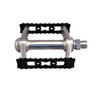 MKS Pedal Pédales Sylvan Stream Argent/Noir 9/16" - Importé du Japon