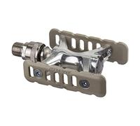 MKS Pedal - Pédales Clip On 9/16'' Gris Titanium