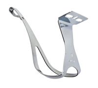 Mks Toe Stainless Stell Toe Clips Argenté