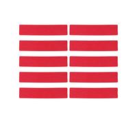 MKSDJFKA Court Line Marker Kit, Tennis Spot Marker Set, Multipurpose Marking Line for Tennis Basketball Courts, PVC Material with Bright Colors, Not Easy to Deform, All Weather U (Rouge)