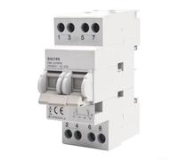 MKTOLHUs Commutateur de transfert manuel double alimentation 2 pôles 36 mm | 50 A 500 V CC, protection contre les surcharges, protection contre les courts-circuits, déconnexion du tableau solaire