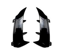 MKVAXR 1 paire d'autocollants de becquet de pare-chocs arrière noir brillant, ailerons de Canards W177 A200 A250 A35 AMG 2019 Garniture de becquet de voiture