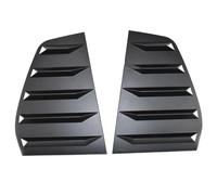 MKVAXR 1 Paire de becquets vitre arrière, for Golf 6 MK6, 7 MK7 .5 GTI R 2003-2020, Autocollants Couvercle de persienne de fenêtre de véhicule(6 Matte Black)