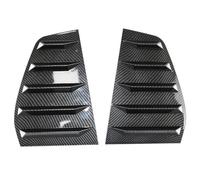 MKVAXR 1 Paire de becquets vitre arrière, for Golf 6 MK6, 7 MK7 .5 GTI R 2003-2020, Autocollants Couvercle de persienne de fenêtre de véhicule(6 Carbon Fiber)