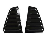 MKVAXR 1 Paire de becquets vitre arrière, for Golf 6 MK6, 7 MK7 .5 GTI R 2003-2020, Autocollants Couvercle de persienne de fenêtre de véhicule(7 Gloss Black)