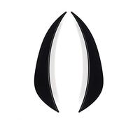 MKVAXR 1 paire de séparateur de pare-chocs avant de voiture, garniture de couvercle d'aération Canard, for Mercedes-Benz, classe C W205 AMG 2015 2016 2017 2018 Garniture de becquet de voiture