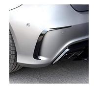 MKVAXR 1 paire de spoilers de séparateur de pare-chocs arrière en ABS noir de voiture Canard, for Mercedes-Benz, W176 A200 A250 A45 Amg 2013-2016 Garniture de becquet de voiture