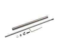 MKVAXR 1 pièce de précision 4 mm en acier inoxydable for bateau marin, arbres transmission, manchon d'arbre, ensemble tubercules, for RC Arbre d'entraînement d'hélice marine(Shaft 20 Sleeve 15cm)