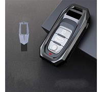 MKVAXR 1 pièce de télécommande voiture en alliage zinc, for Smart, coque protection for clé, porte-clés sans, for Audi, A3 A4 A5 A6 A7 A8, accessoires