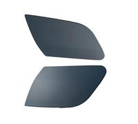 MKVAXR 1pc capuchon de protection de lave-phare de pare-chocs avant non apprêté, for VW, for Golf, MK5 5 GTI, for Jetta, Rabbit pas R32 1K5955110A 1K5955109A Cache de buse de lave-phares(Black LEFT 1P