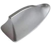 MKVAXR 1X antennes de Signal voiture, for antenne aileron requin, for M3 M5 E46 E39 E36 E90, for E60 F30 E30 E34 F10 E53 F20, for X3, for X5 Couvercle de capuchon d'antenne d'autoradio(Silver)