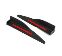 MKVAXR 2 pièces 36cm jupes latérales de carrosserie Extension séparateurs à bascule diffuseur Winglet pare-chocs, for Ford, for Mustang, 2015 2016 2017 Garniture de becquet de voiture