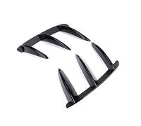 MKVAXR 2 pièces ABS voiture noir pare-chocs arrière Spoiler Canards, for Mercedes-Benz, W176 A200 A250 A260 A45 AMG accessoires de remplacement Garniture de becquet de voiture