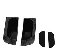 MKVAXR 2 pièces/ensemble boîte de rangement de porte de conteneur d'accoudoir ABS de voiture boîtes de poignée étui, for Ford, for Focus, 2 MK2 2005-2011 accessoires boîte de rangement de poignée de p