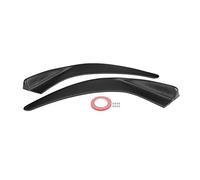 MKVAXR 2 pièces universel voiture SUV déflecteur avant Spoiler séparateur diffuseur pare-chocs Canard lèvre corps pelles pare-chocs séparateurs Garniture de becquet de voiture