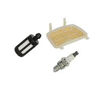 MKVAXR 3 pièces Filtre à air Jeu de Bougies d'allumage Kit de réparation pièce de Rechange, for STIHL, MS181 MS 171 211 Bougie d'allumage pour Tondeuse à Gazon