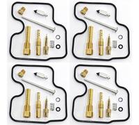MKVAXR 4 ensembles d'entretien de carburateur cylindre, for Jet, Kit réparation Cb400 moteur moto CB 400 pièces Kit de réparation de carburateur de moto(4 sets)