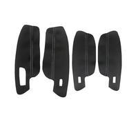 MKVAXR 4 pièces, for VW, for Golf, for 7 MK7 2014 2015 2016 2017 2018 panneau d'accoudoir de poignée de porte intérieure de voiture couverture en cuir microfibre garniture de protection Panneau de por