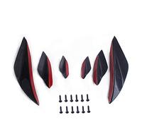 MKVAXR 6 pièces accessoires pare-chocs avant lèvre aileron séparateur becquet Canard autocollant, for BMW, E92, for BMW, E93, for BMW, E90, for BMW, M3 Garniture de becquet de voiture