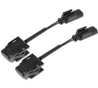 MKVAXR A2118601147 2118600147 Lot de 2 buses de lave-glace avec jet chauffant, for Mercedes-Benz, W203 C W209 CLK W219 CLS W211 E CLK CLK55 W209 Buse de lave-glace chauffante