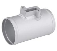 MKVAXR Adaptateur de capteur débit d'air, Base montage compteur d'admission, pour Maf 76Mm universel capteur de débit d'air de voiture(BLACK Outer diameter 6M)