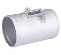 MKVAXR Adaptateur de capteur débit d'air, Base montage compteur d'admission, pour Maf 76Mm universel capteur de débit d'air de voiture(BLACK Outer diameter 76MM)