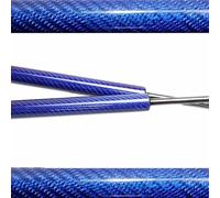 MKVAXR Amortisseur, for Nissan, NV200 2009-2020 Van hayon arrière Coffre Ascenseur Prend en Charge Les Jambes de Force Ressorts amortisseurs de Choc chargés Vérin de Capot(Blue Carbon Fiber)