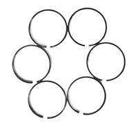 MKVAXR Anneau de Piston de débroussailleuse, 36mm x 1.5mm, for CG360 BC360 33CC, pièces de Rechange for Cylindre et Piston, 6 pièces Segment De Piston De Moteur De Tronçonneuse