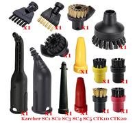 MKVAXR Aspirateur à vapeur for SC1 SC2 SC3 SC4 SC5 SC7 CTK10 CTK20 Pièces Tête de brosse Buse puissante Accessoires Pièces détachées pour nettoyeur vapeur(Set-12)