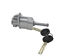 MKVAXR Barillet de Serrure de Porte conducteur Avant Gauche avec 2 clés, for BMW, E46 série 3 51217019975 Serrure de Porte de Voiture électrique