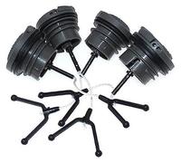 MKVAXR Bouchon de réservoir carburant d'huile, for Husqvarna, 545 550XP 550XPG 577878601 505415201 577878603 522620001 522620003 Bouchon de réservoir de carburant pour machines de