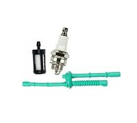 MKVAXR Bougie d'allumage de Filtre à Carburant de Tuyau de Carburant de 1 pièce, for débroussailleuse STIHL, FS38 FS45 FS46 FS55 FS100 FS130 Bougie d'allumage pour Tondeuse à Gazon