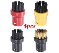 MKVAXR Brosses de nettoyage de tête de buse d'arrosage rondes de rechange for nettoyeur vapeur SC1 SC2 SC3 SC4 SC5 SC7 CTK10 Pièces de rechange Pièces détachées pour nettoyeur vapeur(HXL2163)