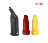 MKVAXR Buse de nettoyeur à vapeur, brosse à fente, tête de buse d'arrosage for nettoyeur à vapeur SC1/SC2/SC3/SC4/SC5/CTK10/CTK20 Pièces détachées pour nettoyeur vapeur(3PCS)