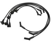 MKVAXR Câbles de bobine d'allumage de voiture, faisceau de câbles de bobine d'allumage, for Ford, for Mustang, 3,8 L V6 A/T Base Convertible 1999 2000 No.XU2Z12259AA Lot de 6 Câble d'allumage