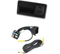 MKVAXR Caméra de recul, pour Ateca Leon St Mk3 Ibiza FR, Inversion trajectoire Dynamique, Vue arrière stationnement caméra arrière du véhicule(Black MQB Cam C)