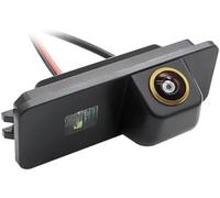 MKVAXR Caméra de recul, pour VW, pour Polo, pour Magotan, pour Bora, pour Jetta, pour Golf5, pour Passat B5 B6 CC HD AHD1080P caméra arrière du véhicule(Black AHD1080P 175Degree)