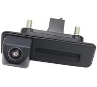 MKVAXR Caméra de recul, pour VW, pour Skoda, pour Octavia 2 3, pour A5 Fabio, pour Yeti, pour Superb Cvbs Ahd 1080P Poignée Coffre Véhicule caméra arrière du véhicule(Black B CVBS 720x480P)