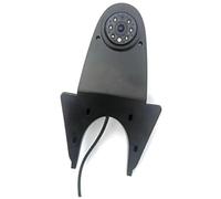 MKVAXR Caméra de recul, pour VW, pour Transporter, pour Crafter avec écran d'affichage 4.3, feu Stop, Vue arrière caméra arrière du véhicule(Black Stop Light Camera)