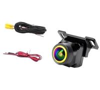 MKVAXR Caméra de Surveillance du stationnement Caméra de recul 4 Modes Signal Fisheye lentille dorée Ahd Cvbs 1080P Full HD Vision Nocturne véhicule arrière Voiture(Black CCD AHD)