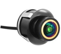 MKVAXR Caméra de Surveillance du stationnement Caméra de recul Cvbs vers Ahd 1920x1080P ou 720P, lentille dorée Fisheye 170, Full HD, Vision Nocturne, Marche arrière du véhicule(Black 1080P)