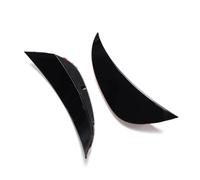 MKVAXR Canard Spoiler Splitter Pare-chocs avant côté cadre respirant revêtement d'habillage becquet à lèvres, for Mercedes-Benz, classe C W205 AMG 2015-2018 Garniture de becquet de voiture